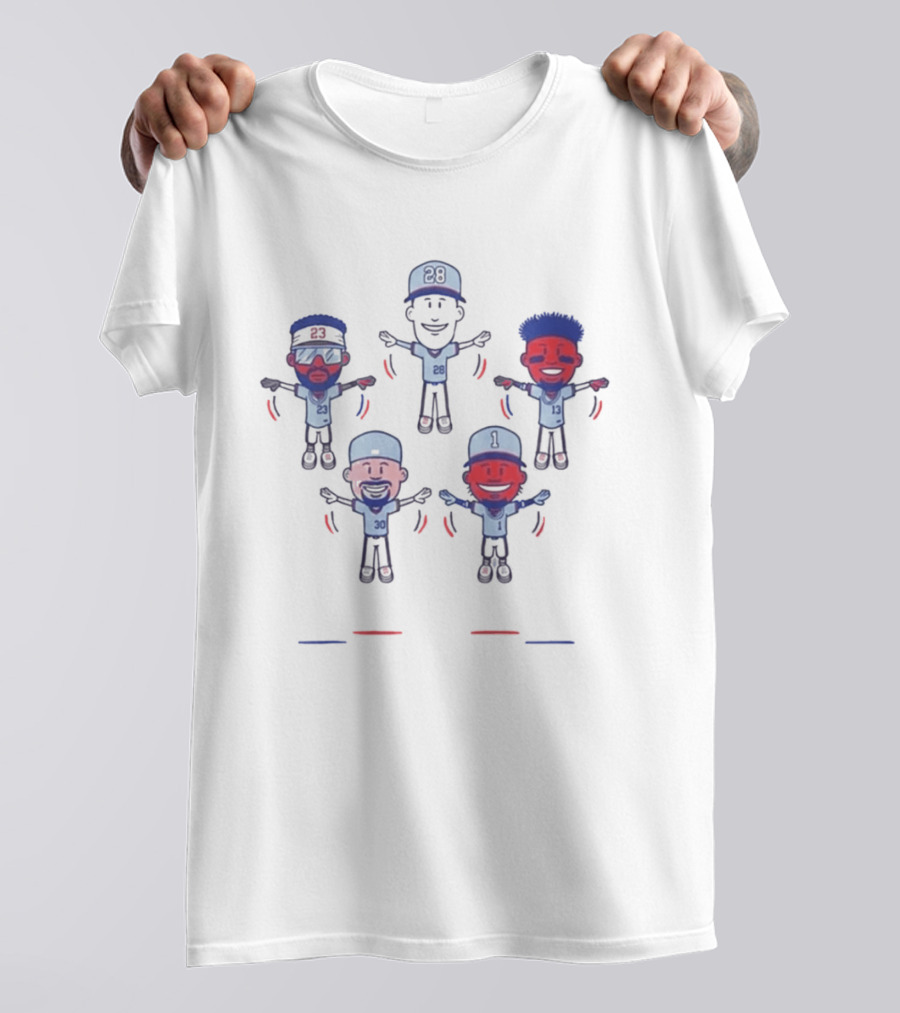 Chris Sale 28 Atlanta Baseball Players Flying 23 28 13 30 1 T-Shirt