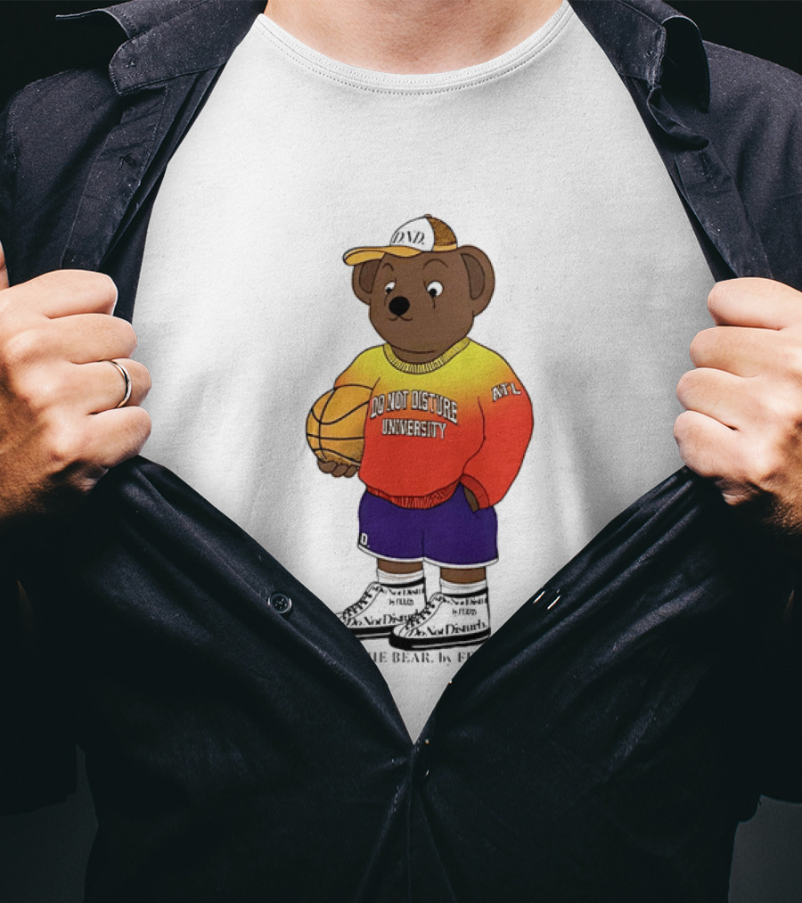 Berris The Bear Basketball Do Not Disturb University Giannis Antetokounmpo T-Shirt