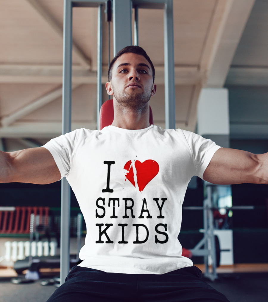 I Love Stray Kids Broken Heart T-Shirt