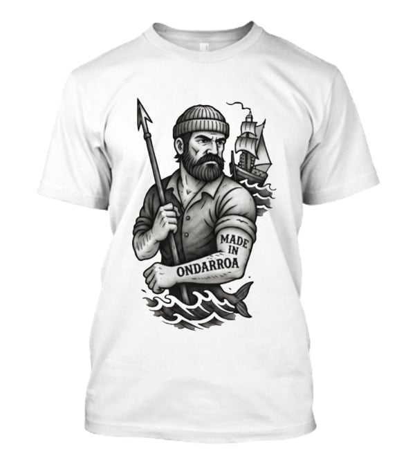 Inigo Martinez Basque Planet Made In Ondarroa Sailor And Ship T-Shirt
