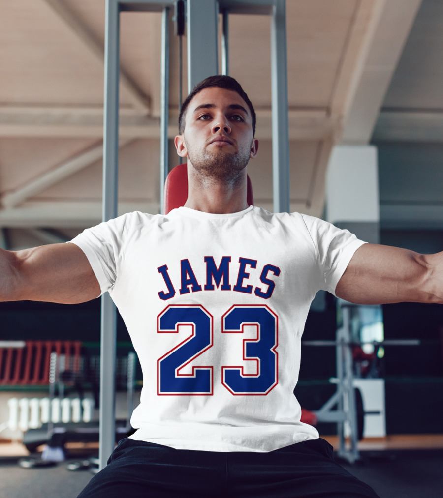 James 23 Philadelphia 76er The King T-Shirt