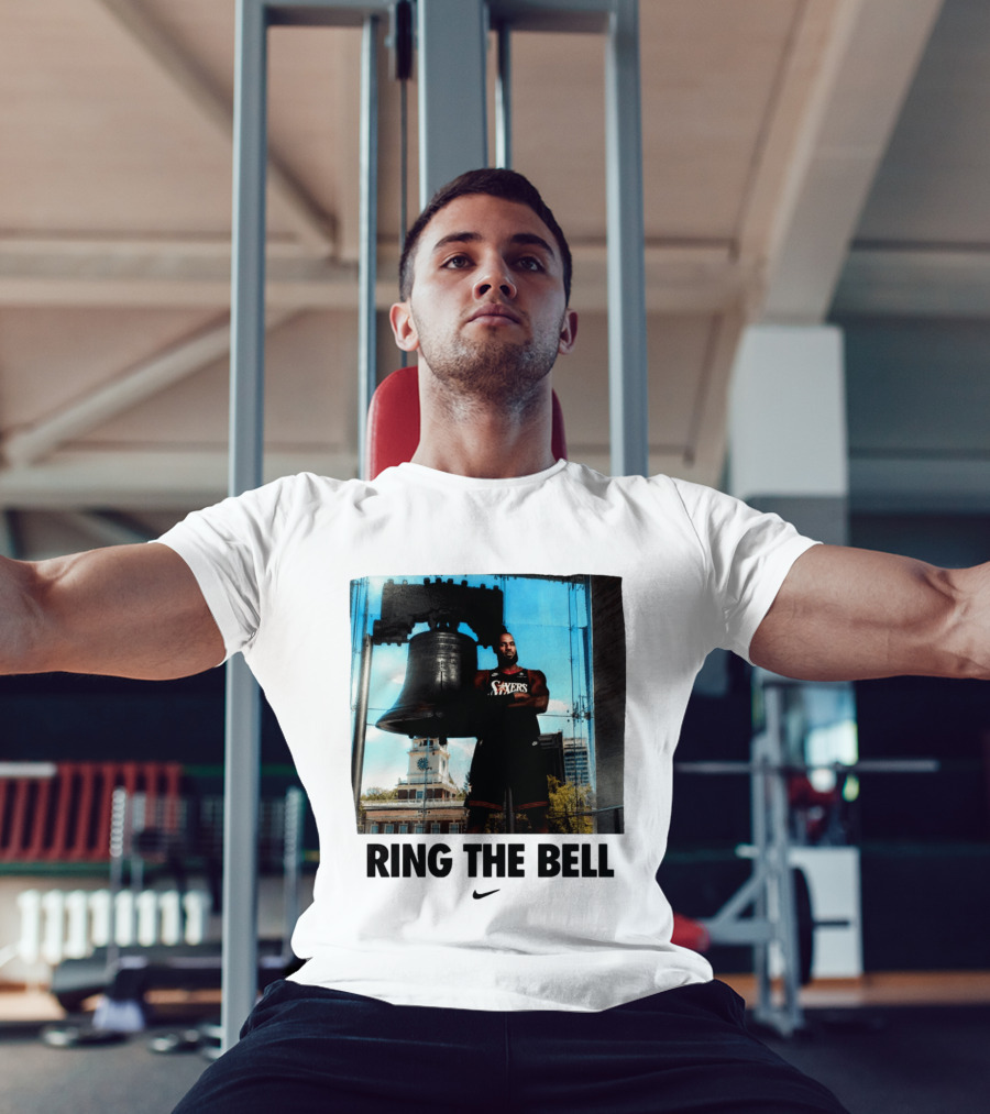 LeBron James Sixers Liberty Bell Ring The Bell T-Shirt