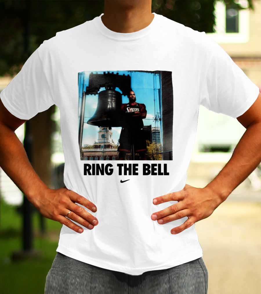 LeBron James Sixers Liberty Bell Ring The Bell T-Shirt