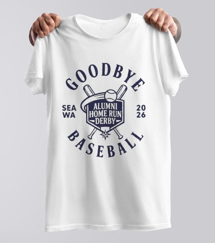 Goodbye Baseball SEA WA 2026 Alumni Home Run Derby T-Shirt