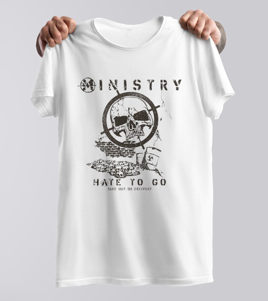 Ministry Hate To Go Take Out Or Delivery Collection Target T-Shirt