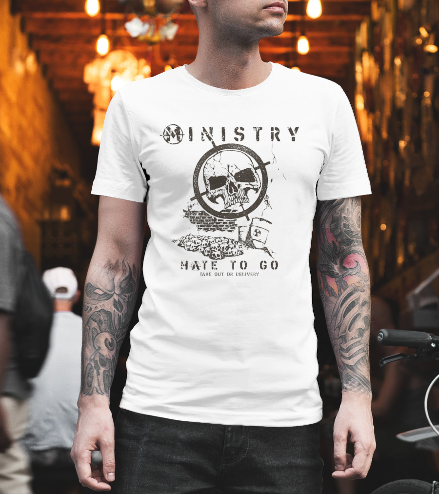 Ministry Hate To Go Take Out Or Delivery Collection Target T-Shirt