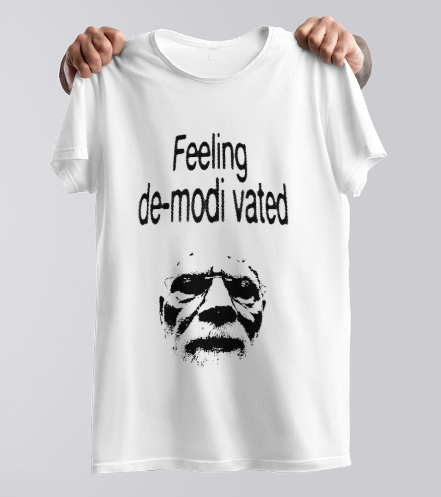 Pradhan Mantri Feeling De Modi Vated Playful Expression T-Shirt