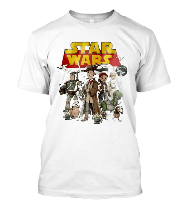 Star Wars Toy Story Mashup Disneyland Family Trip 2026 T-Shirt