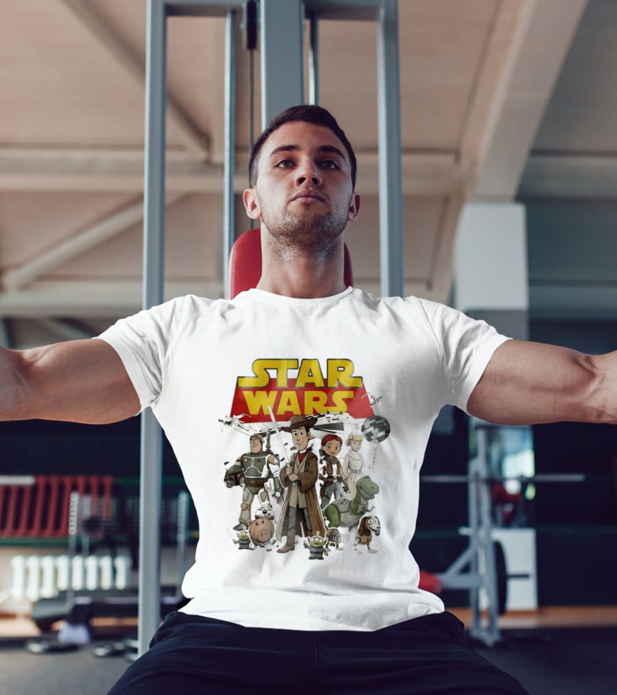 Star Wars Toy Story Mashup Disneyland Family Trip 2026 T-Shirt