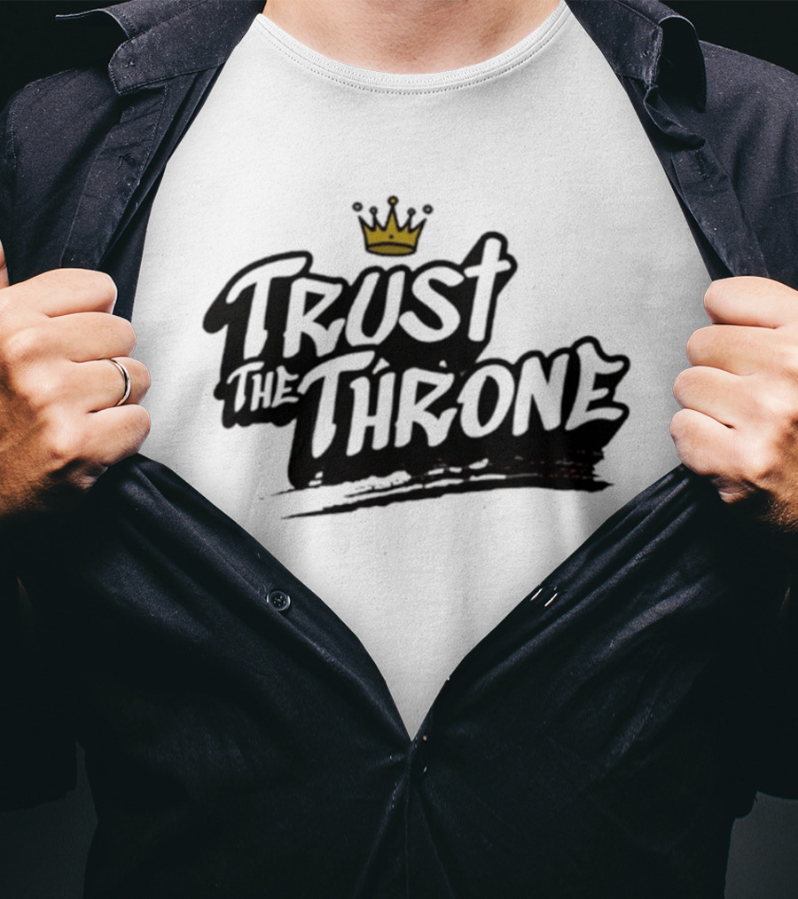 Trust The Throne Philadelphia Sixers LeBron T-Shirt