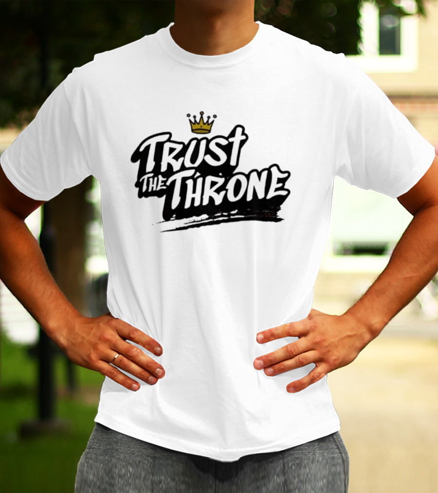 Trust The Throne Philadelphia Sixers LeBron T-Shirt