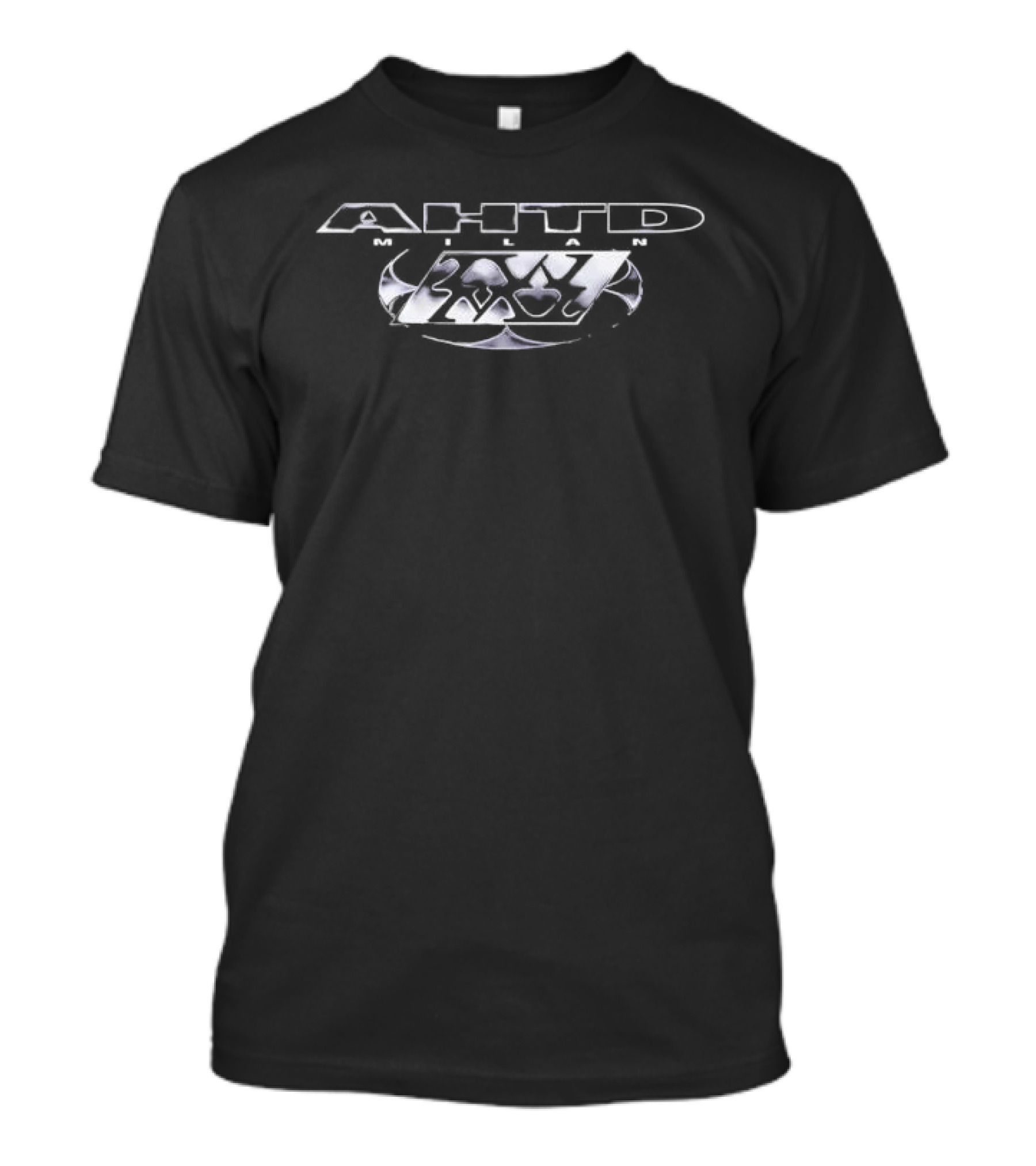AHTD All Hearts To Dream Milan Purple Text And Diamonds T-Shirt