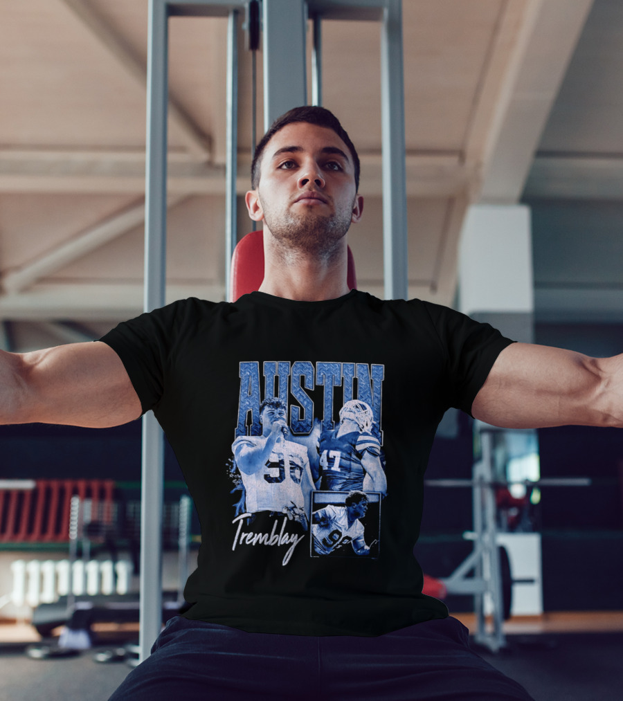 Austin Tremblay Football Austin 36 47 Sports T-Shirt