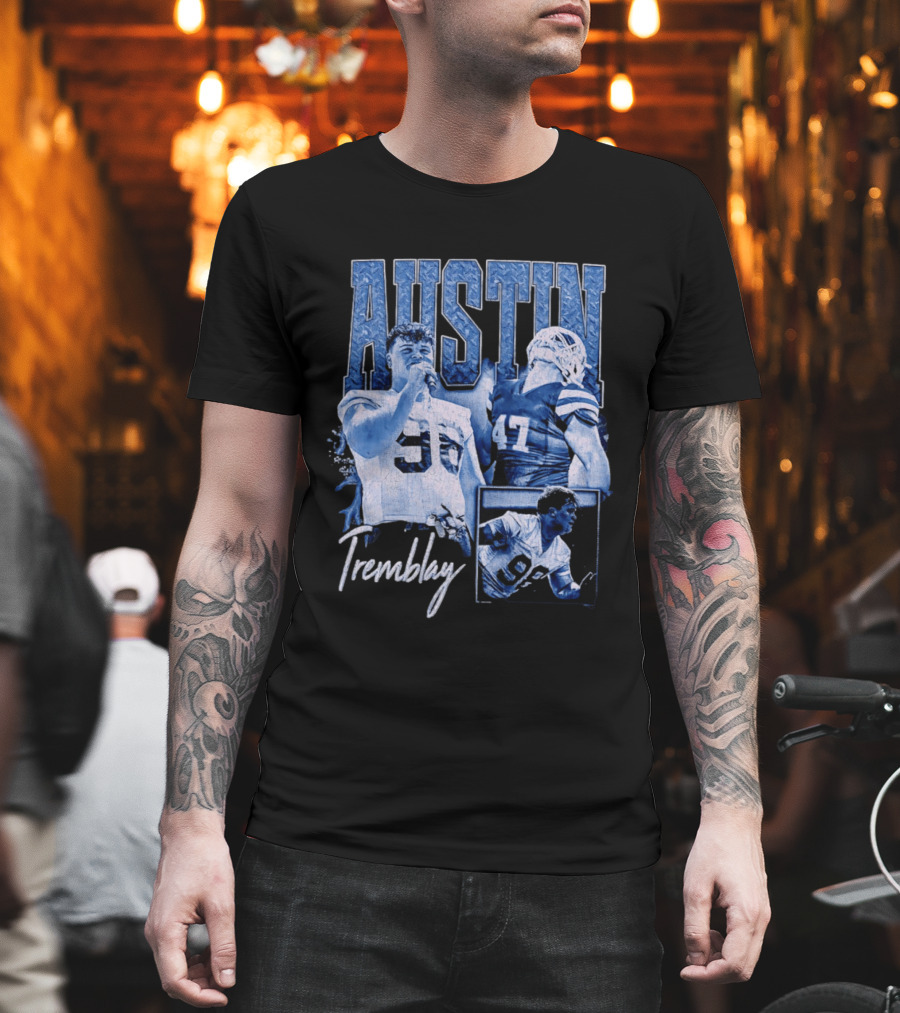 Austin Tremblay Football Austin 36 47 Sports T-Shirt