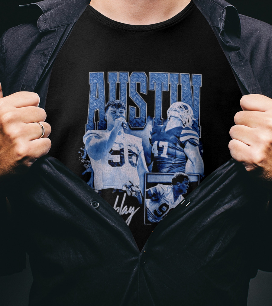 Austin Tremblay Football Austin 36 47 Sports T-Shirt