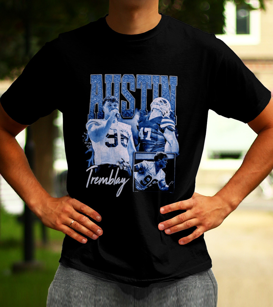 Austin Tremblay Football Austin 36 47 Sports T-Shirt