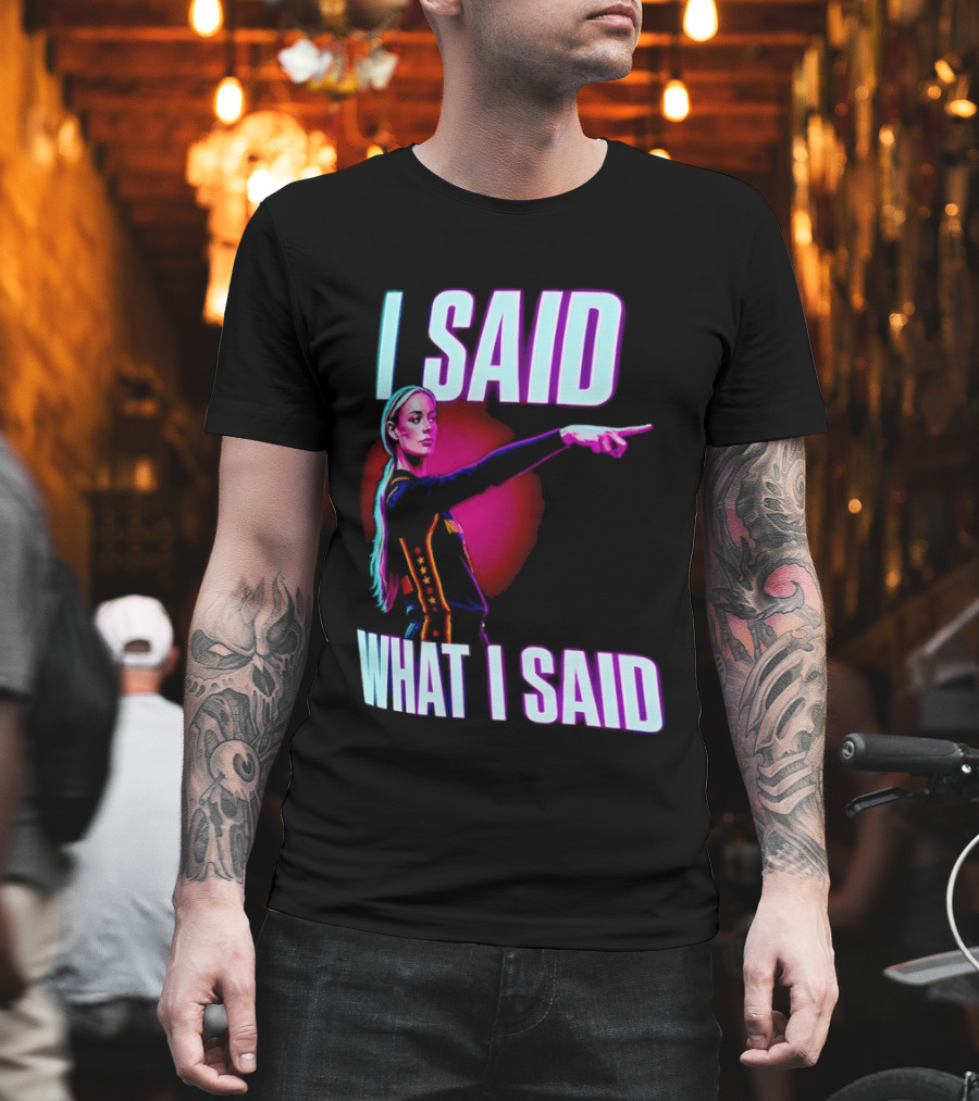 Sophie Cunningham I Said What I Said Pointing Indiana Fever WNBA Basketball T-Shirt