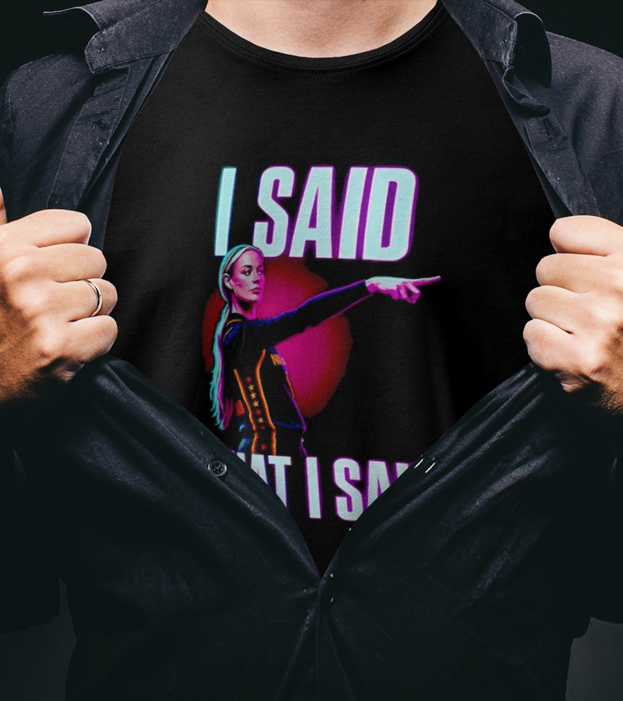 Sophie Cunningham I Said What I Said Pointing Indiana Fever WNBA Basketball T-Shirt