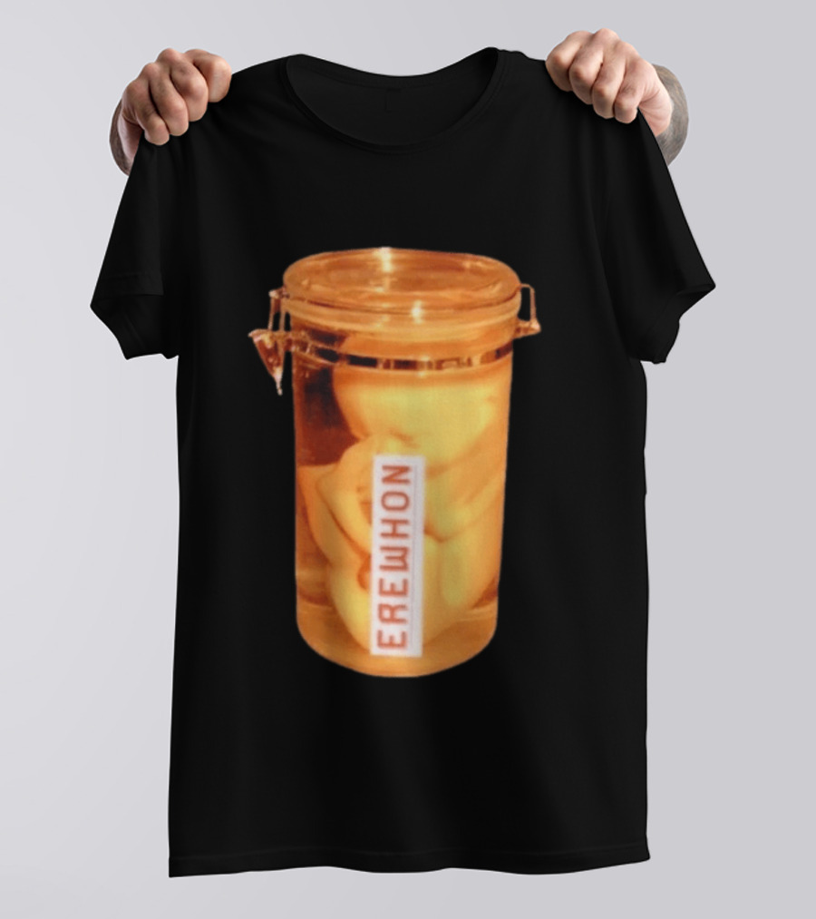 Erewhon Baby Jar Conceptual Artwork In Glass Container T-Shirt