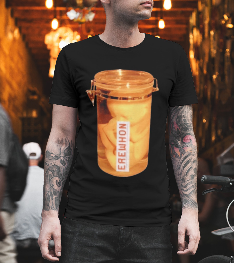 Erewhon Baby Jar Conceptual Artwork In Glass Container T-Shirt