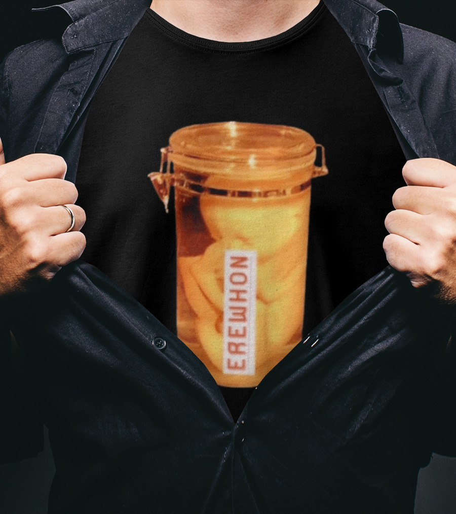 Erewhon Baby Jar Conceptual Artwork In Glass Container T-Shirt