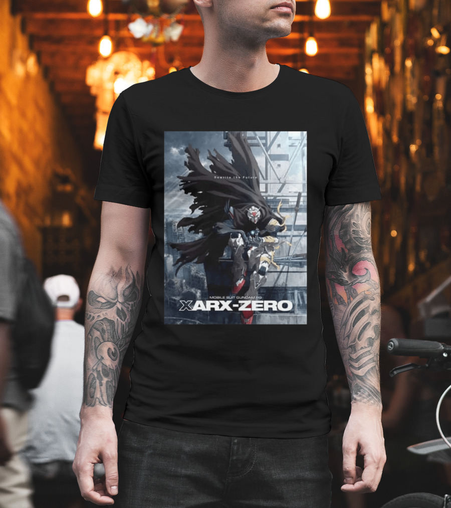 Rewrite The Future Mobile Suit Gundam RG Xarx Zero New Series T-Shirt