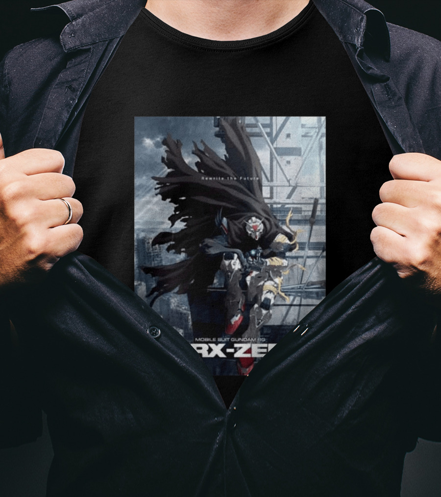 Rewrite The Future Mobile Suit Gundam RG Xarx Zero New Series T-Shirt