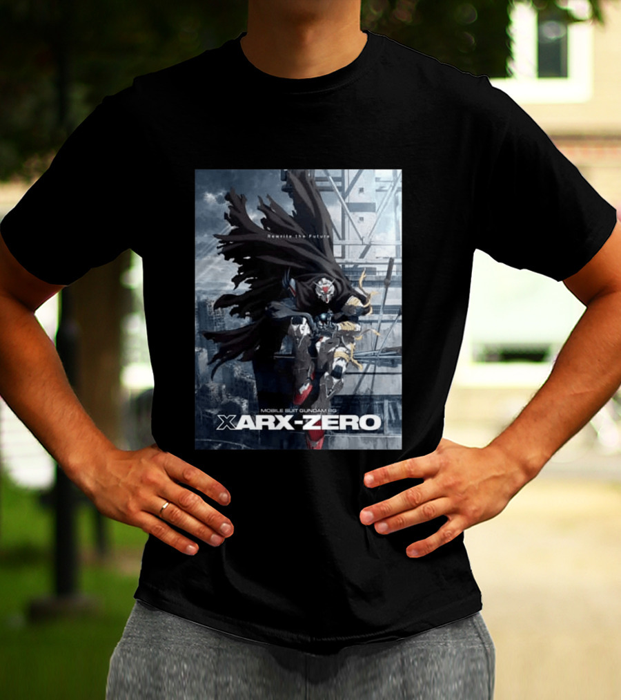 Rewrite The Future Mobile Suit Gundam RG Xarx Zero New Series T-Shirt