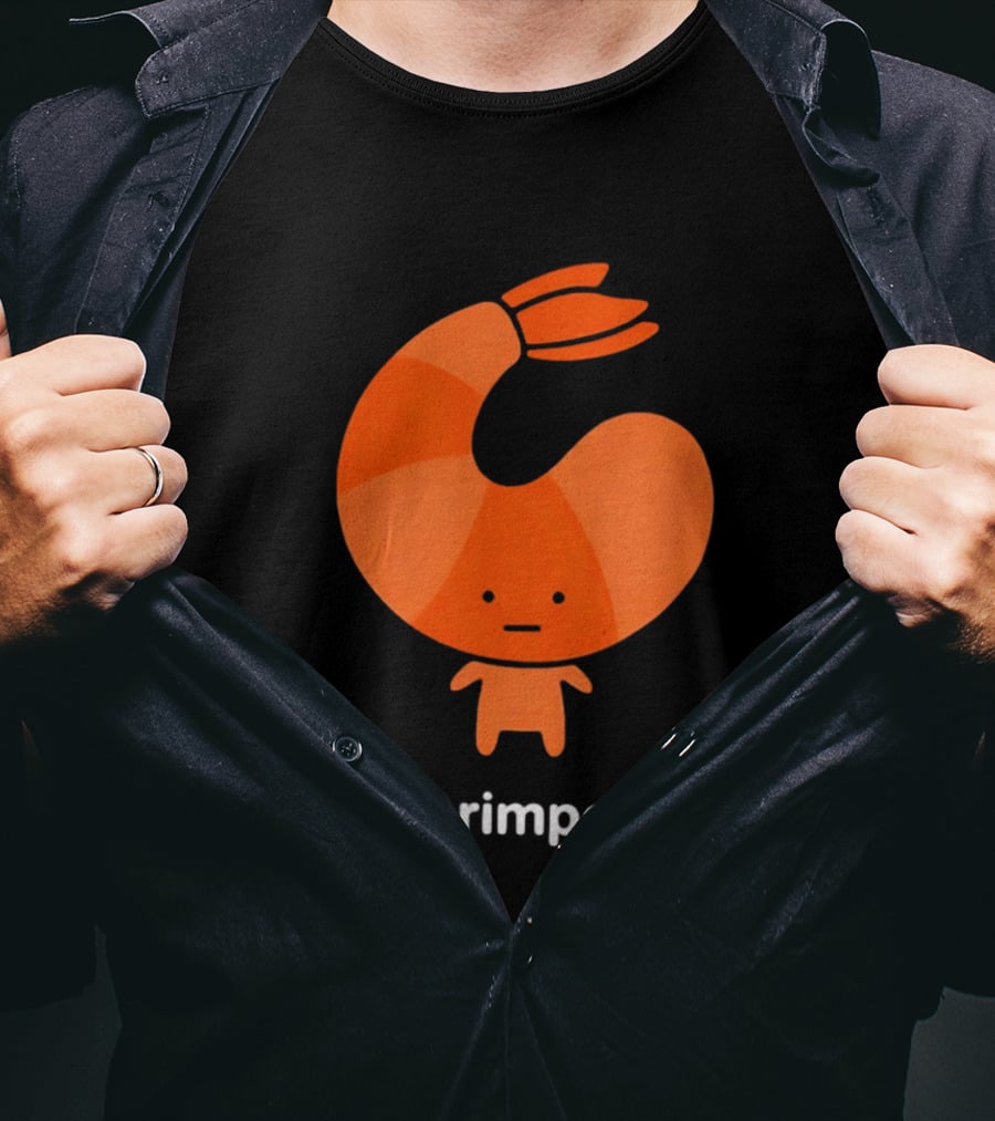 I'm Shrimportant Cute Shrimp Pun T-Shirt