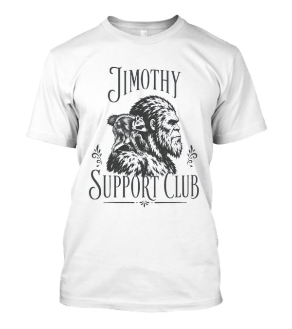 Jimothy Raccoon Bigfoot Support Club T-Shirt