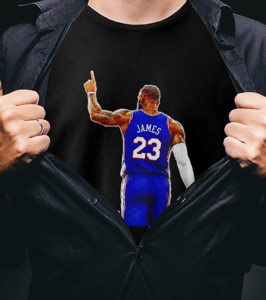 LeBron James 23 Philadelphia 76ers Basketball 2026 T-Shirt