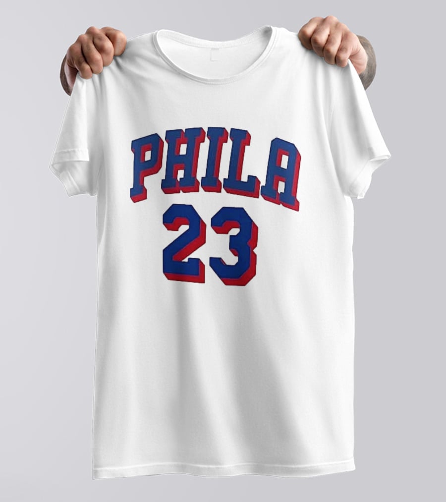 PHILA 23 LeBron James Philadelphia 76ers Youth Fast Break T-Shirt