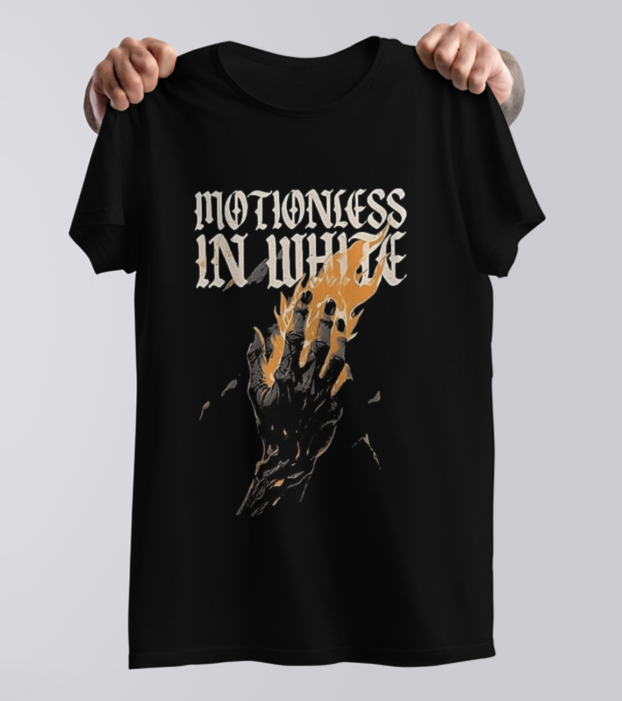 Motionless In White Fiery Hand We Will Carry The Torch T-Shirt