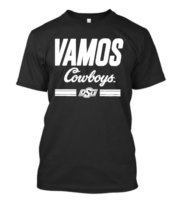 OSU Cowboy Basketball Vamos Cowboys 2026 OSU T-Shirt