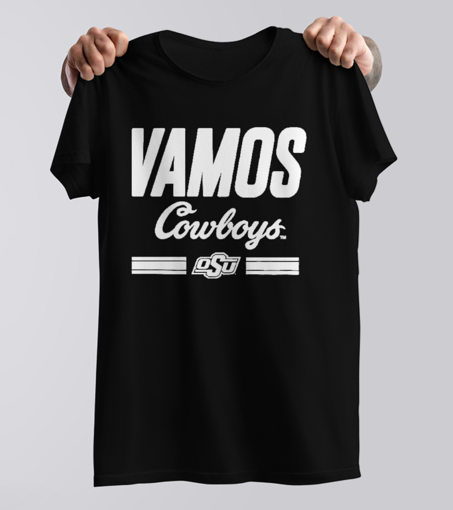 OSU Cowboy Basketball Vamos Cowboys 2026 OSU T-Shirt