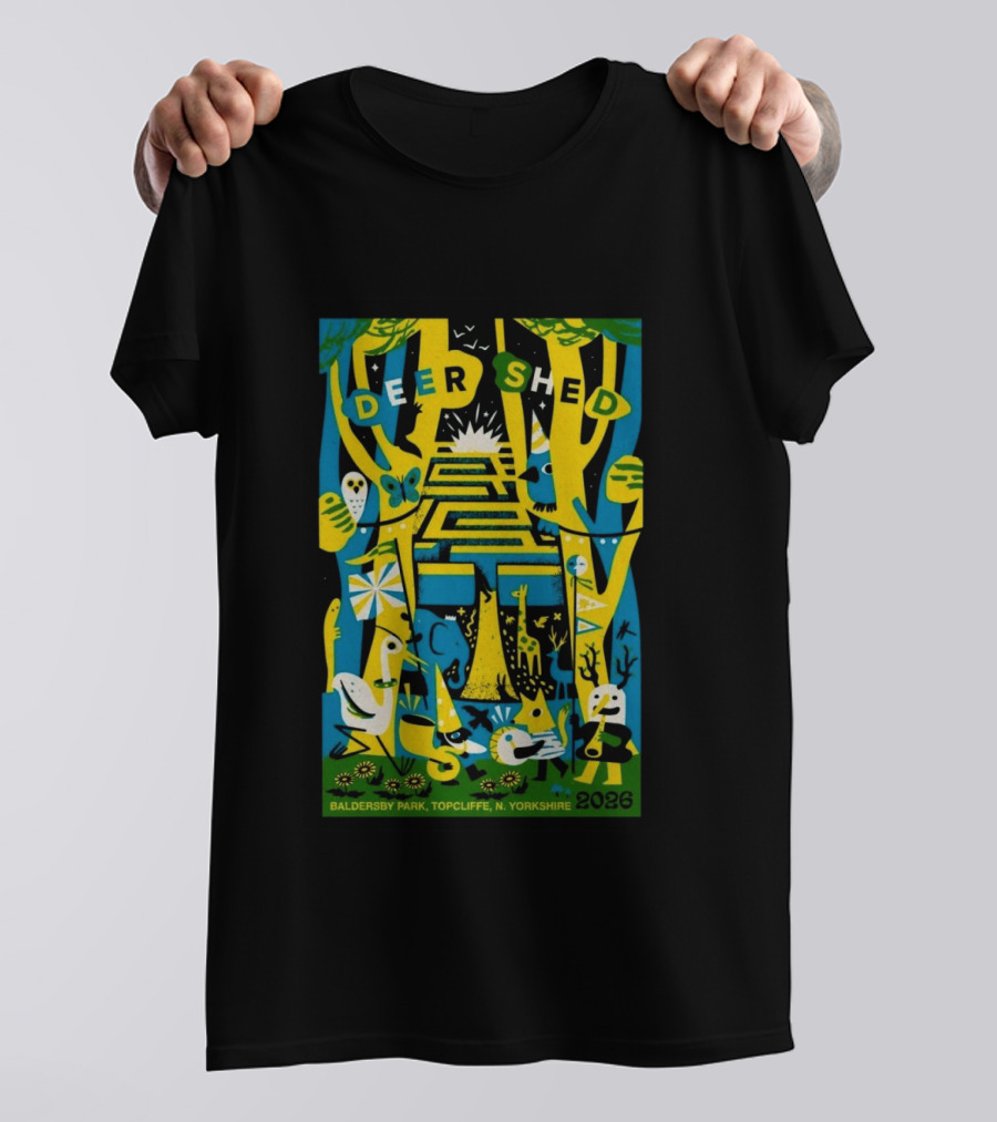 Deer Shed 2026 Baldersby Park Topcliffe N Yorkshire Festival T-Shirt