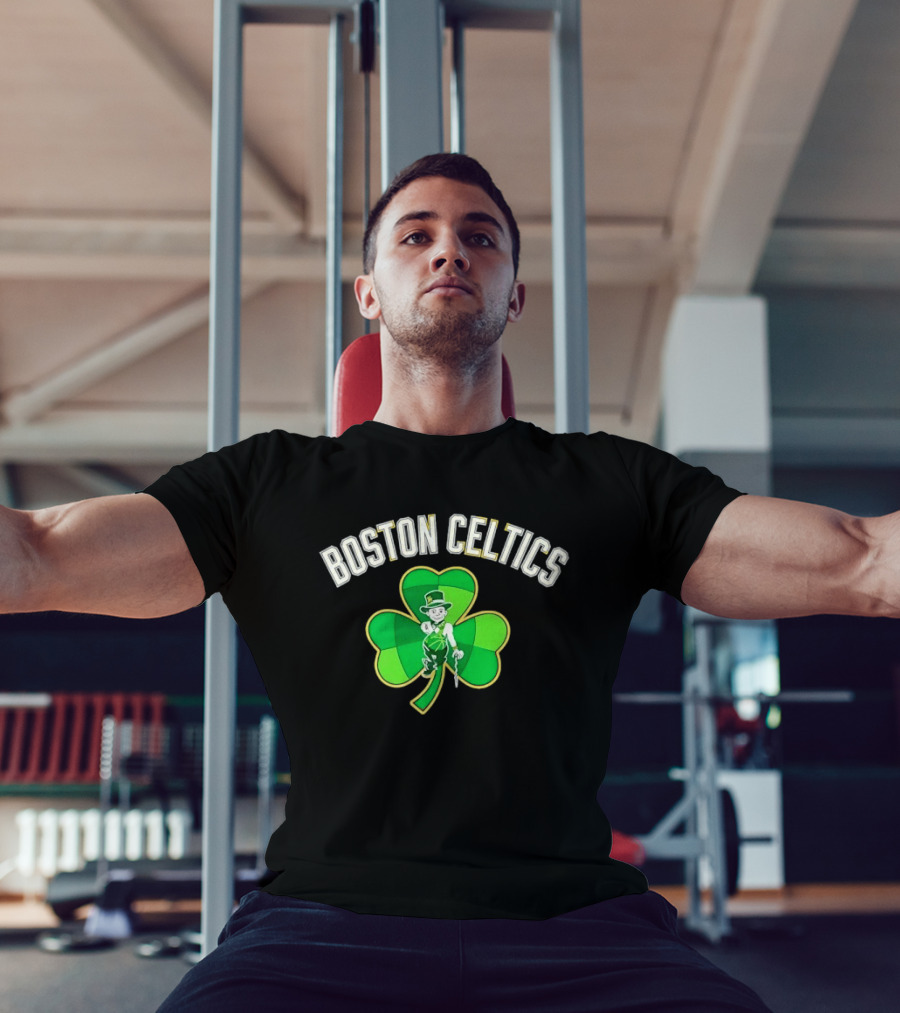 Boston Celtics Shamrock St Patrick's Day 2026 T-Shirt