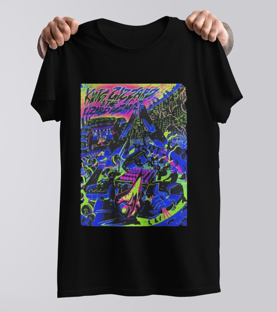 King Gizzard And The Lizard Wizard Live At Forest Hills Stadium August 20 2026 T-Shirt