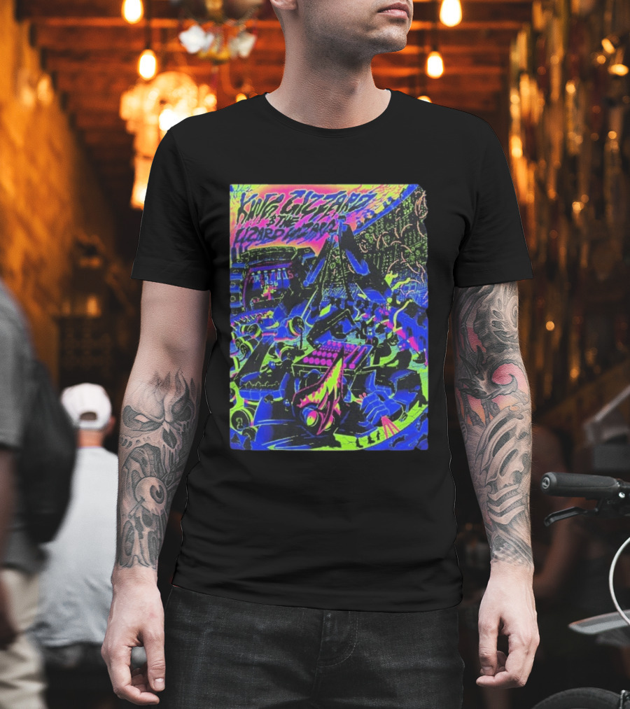 King Gizzard And The Lizard Wizard Live At Forest Hills Stadium August 20 2026 T-Shirt