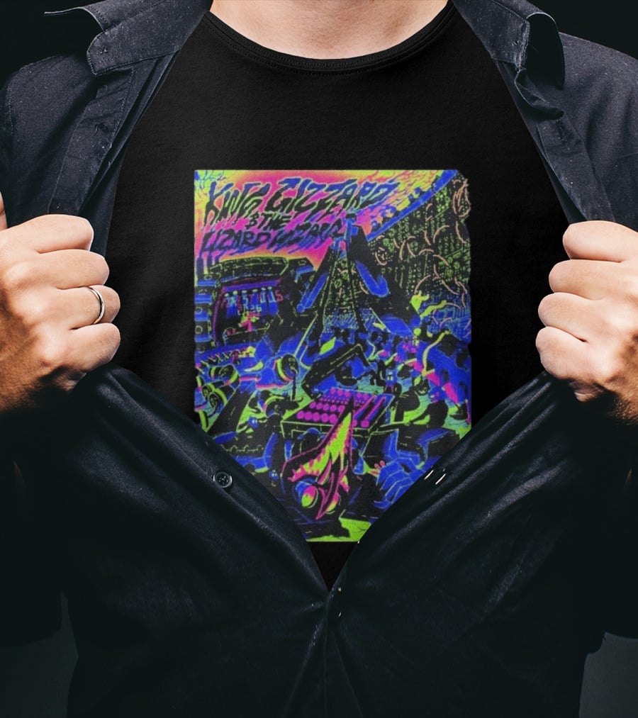 King Gizzard And The Lizard Wizard Live At Forest Hills Stadium August 20 2026 T-Shirt