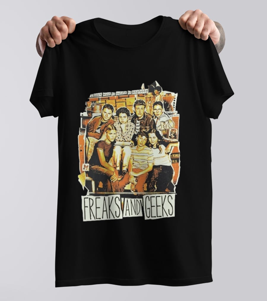 Freaks And Geeks I Don't Want To Relate To Anybody Mid Funk High School Group T-Shirt