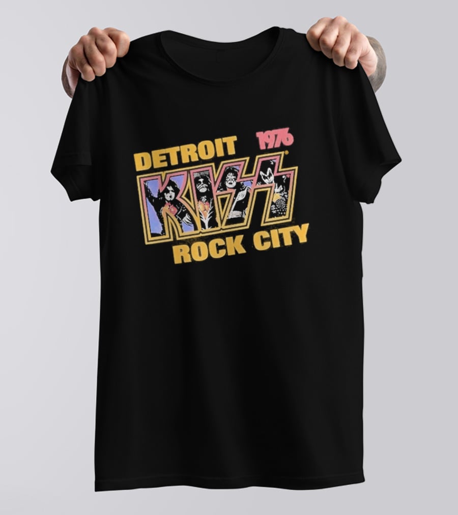 Kiss Detroit Rock City 1976 Band T-Shirt