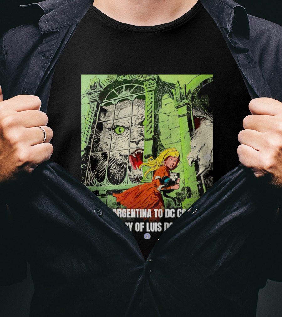 From Argentina To DC Comics The Legacy Of Luis Dominguez Vintage Comic T-Shirt