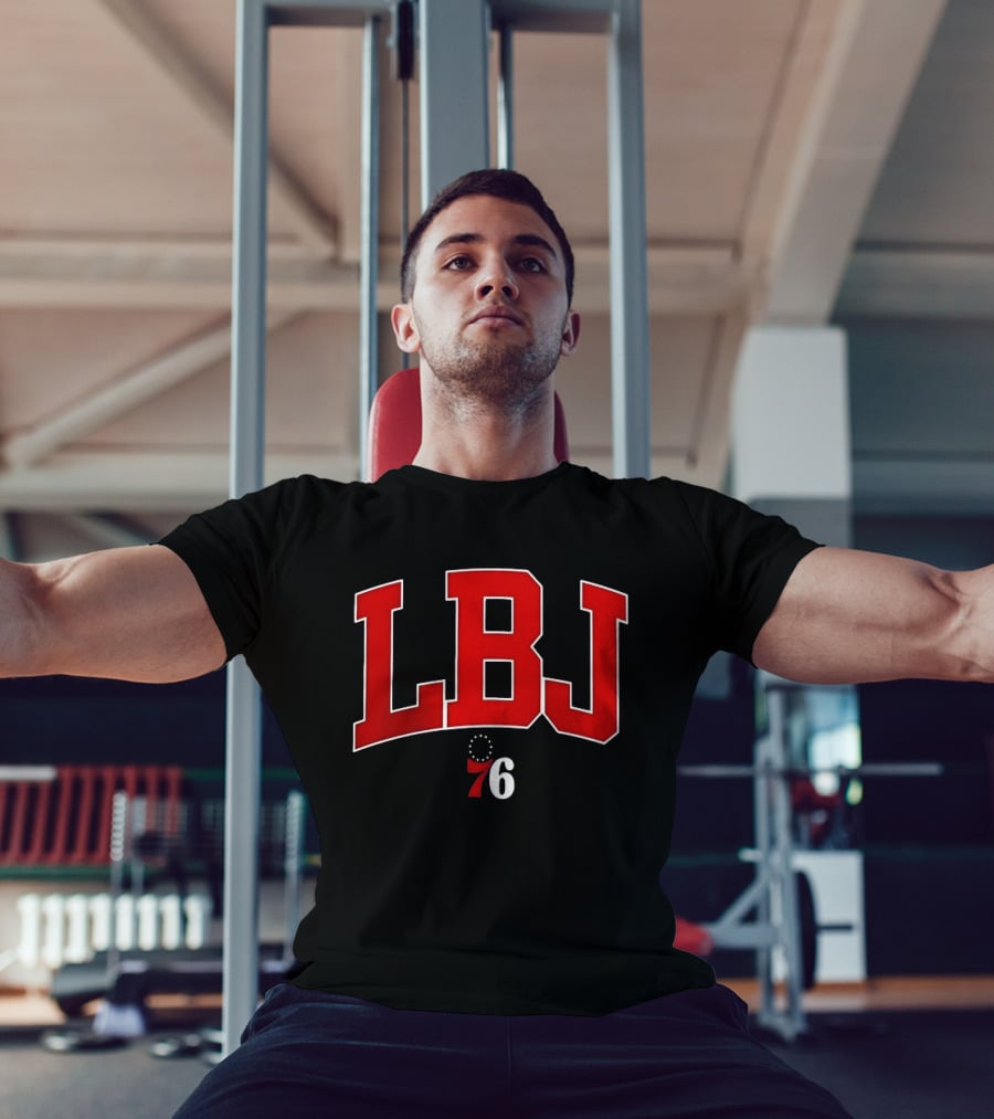LBJ Philadelphia 76ers 76 Basketball T-Shirt