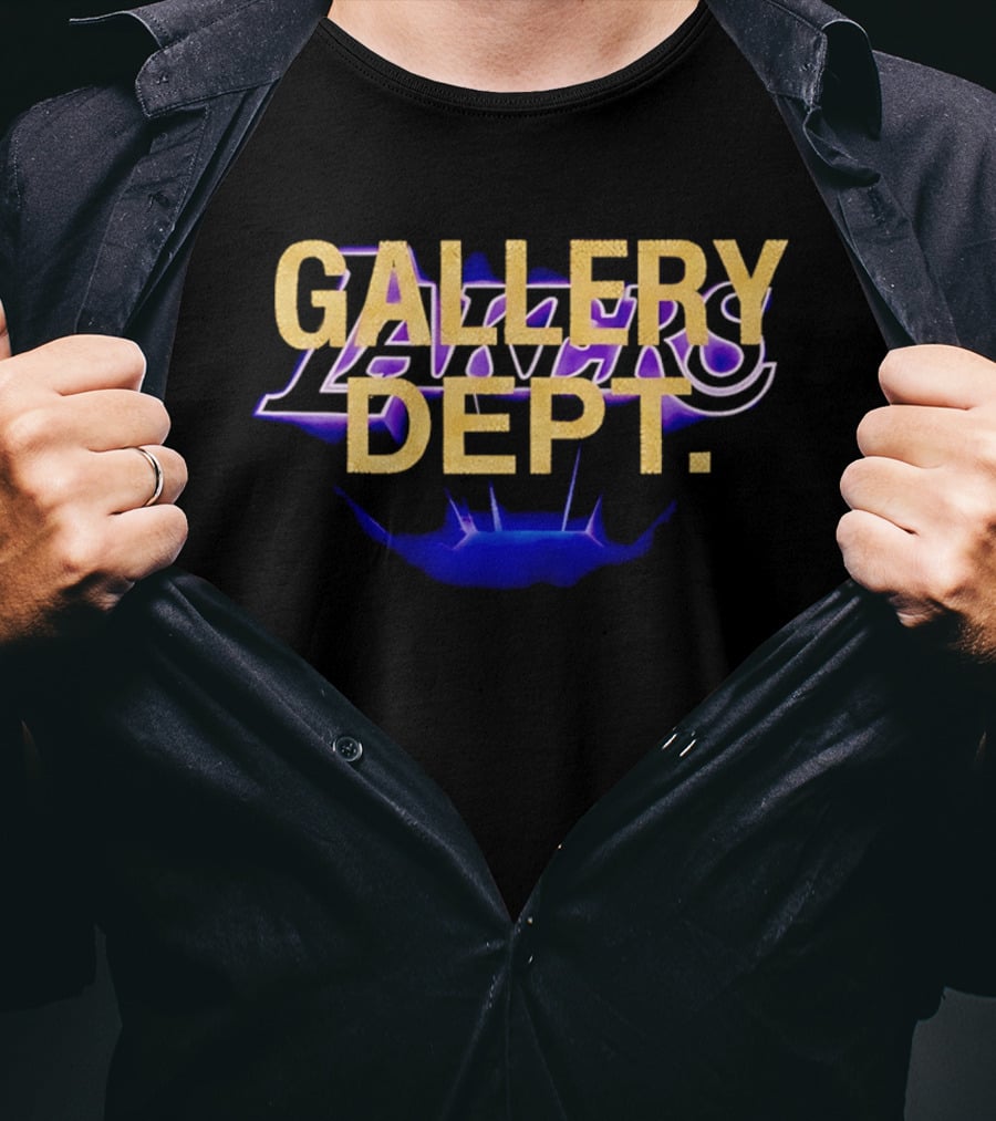 Gallery Dept Lakers Galaxy Collaboration T-Shirt