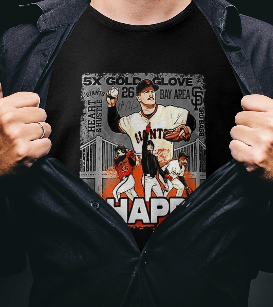 Chappy Matt Chapman San Francisco Giants MLB 2026 T-Shirt