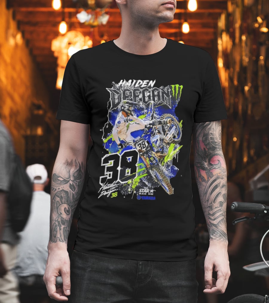Haiden Deegan 38 Star Racing Yamaha Monster Energy Moto Cross T-Shirt