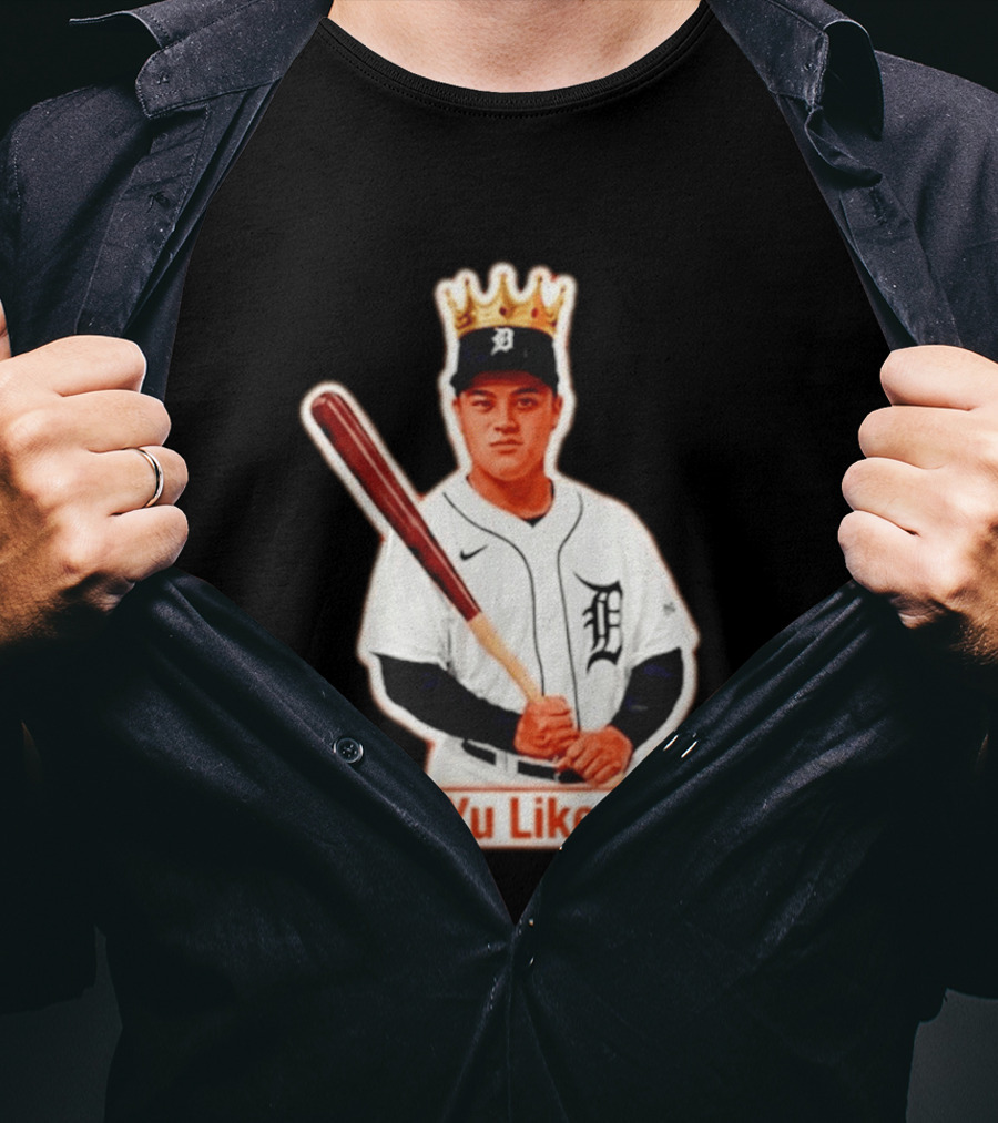 Hao Yu Like That Baseball Crown Player With Bat T-Shirt