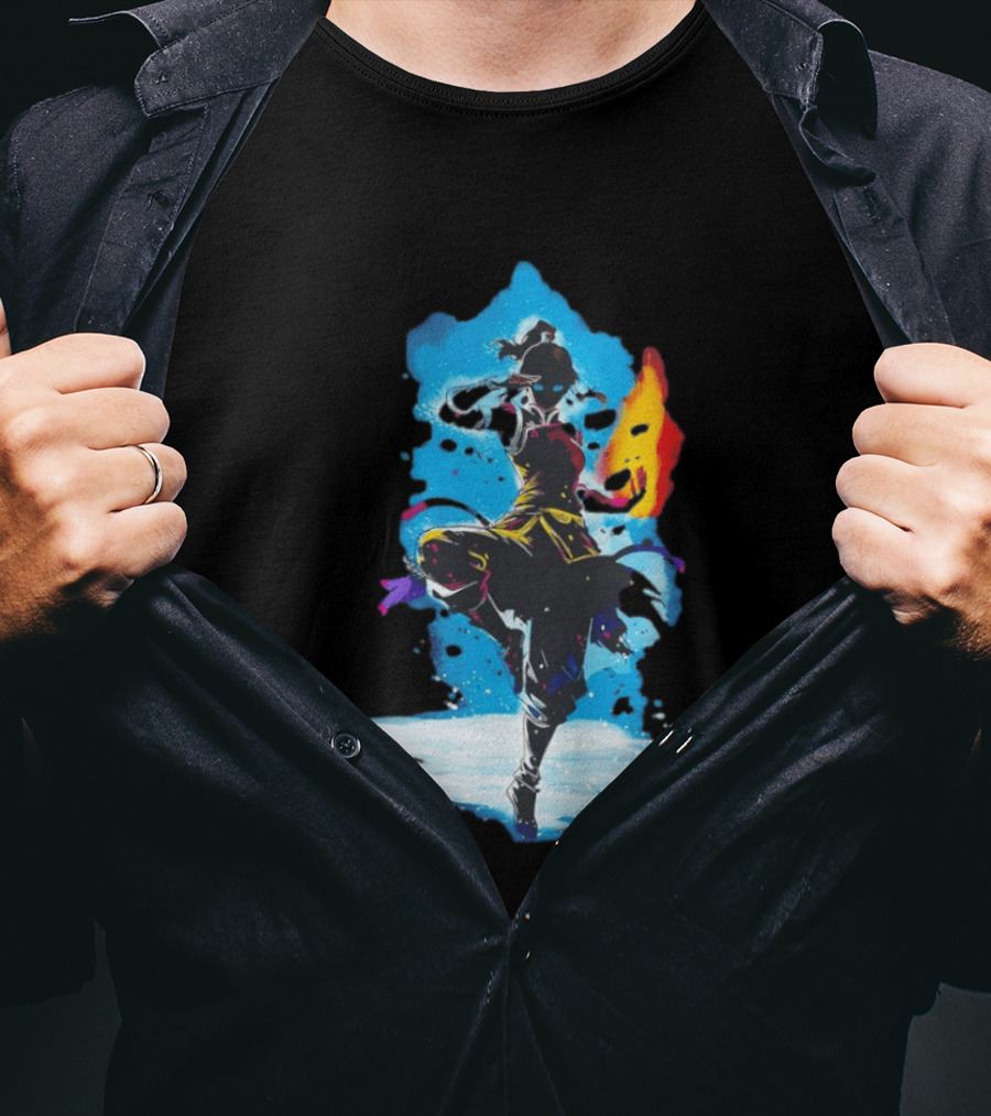 I'm The Avatar Legend Of Korra Elements Flare T-Shirt