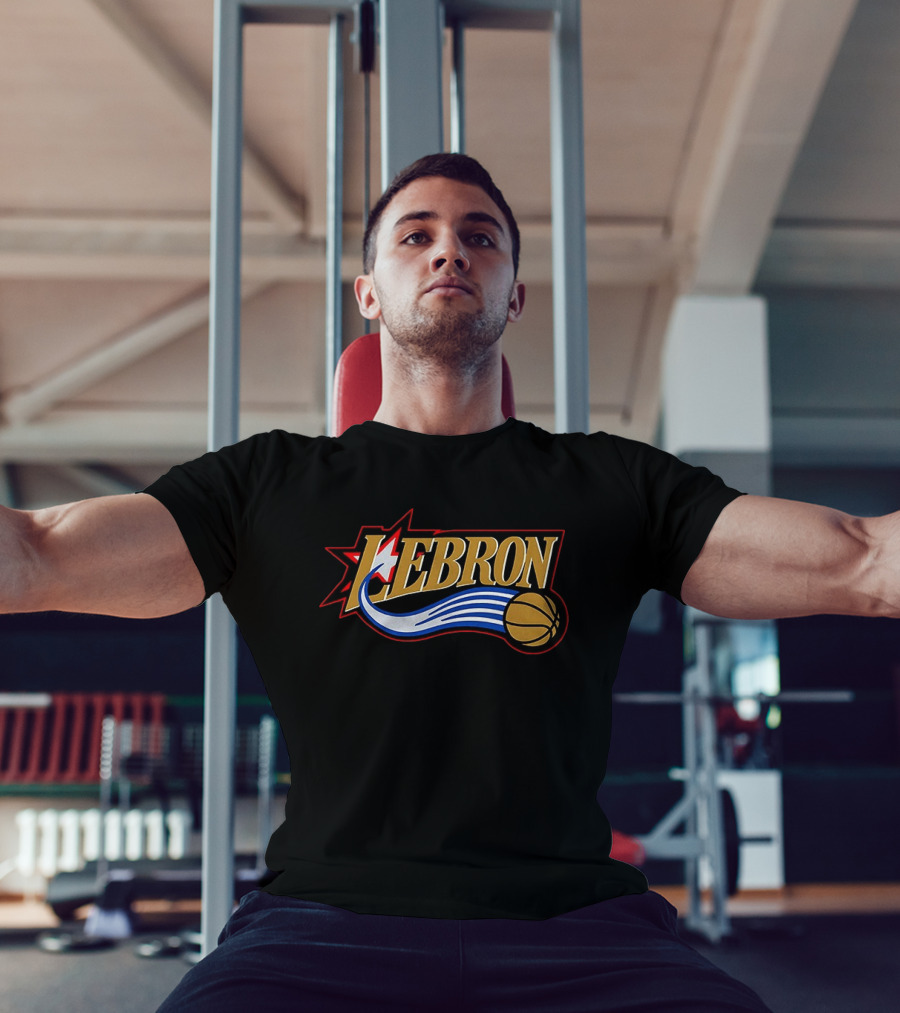 LeBron James Philadelphia 76ers NBA Crossover Concept T-Shirt